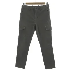 プラステ PLST パンツ カーゴパンツ スリム ストレッチ コットン混 グレー 30のサムネイル