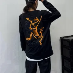 新品 アークテリクス BIG ロゴ プリント オーバ フィット 長袖 Tシャツのサムネイル