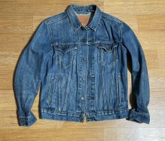 Levi's リーバイス デニムジャケット ダメージ加工 - メルカリ