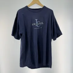 【中古】90s SNOOPY JOE COOL プリントTシャツ サイズ不明 ネイビー スヌーピー ※タグ欠損[19]のサムネイル