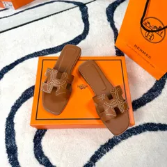 超美品 限定品  超美品 超美品 新品  HERMES エルメス サンダル レディースのサムネイル