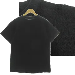 ノーリーズ Nolley's グレンチェックTシャツ 1-0086-2-53-005 半袖 日本製 コットン ネイビー系 濃紺 Mのサムネイル