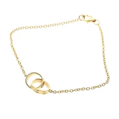 カルティエ(Cartier) ベビーラブ ブレスレット K18ピンクゴールド(K18PG) 無し チャームブレスレット ピンクゴールド(PG)のサムネイル