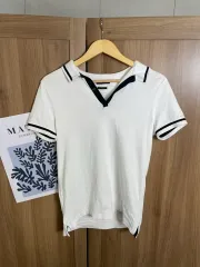 マッシモ ドゥッティ 半袖 白 カラーTシャツ Sのサムネイル