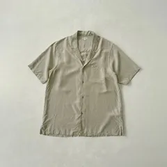 Steven Alan スティーブンアラン シルク100% オープンカラーシャツ XL 日本製のサムネイル