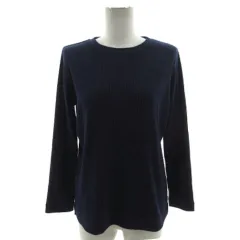 アーバンリサーチ サニーレーベル URBAN RESEARCH Sonny Label カットソー ニット 長袖 リブ ストレッチ ネイビー 紺 Fのサムネイル
