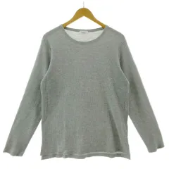 ジュンレッド JUNRed ワッフルロングスリーブT ANM-6733-B Tシャツ 長袖 コットン混 グレー Mのサムネイル