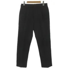 ランズエンド LANDS' END パンツ スラックス タック コットン ネイビー 濃紺 73のサムネイル