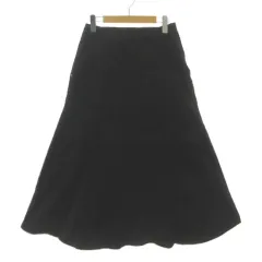 プライドインターナショナルデザイン PRIDE ベイカーフレアスカート 1715-41413 ロング丈 コットン混 ブラック 黒 36のサムネイル