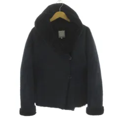 ビーミングバイビームス B:MING LIFE STORE by BEAMS フェイクムートンフーデッドジャケット 93-19-0152-690 裏地ボア ネイビー 紺 Sのサムネイル