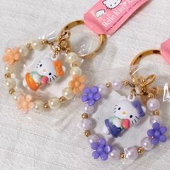 ハローキティ エンジェルストラップ - メルカリ