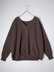 L'Appartementアパルトモン Cashmere Wool Vネック Knit(カシミヤ ウールVネック ニット)【フリー】【LKNA82781】のサムネイル