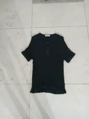 023 Club Monaco クラブモナコ プリーツ ストレッチTシャツ 55のサムネイル