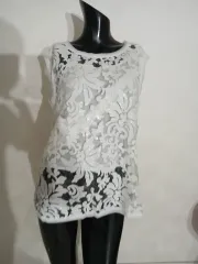 (新品) JUICY COUTURE ジューシークチュール レース ブラウス 55のサムネイル