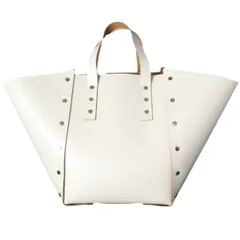 新品 Hender Scheme エンダースキーマ 日本製 ASSEMBLE HAND BAG WIDE M アッセンブル ハンドバッグ ワイド Mサイズ di-rb-awm WHITE カバン g27249のサムネイル