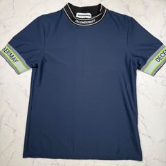 美品 DECEMBERMAY ディセンバーメイ 半袖 モックネック シャツ XL