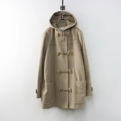 マドモアゼルノンノン Mademoiselle NON NON アンゴラウール起毛 トグルボタン フードショートコート モカベージュ┃【2400015073712】のサムネイル