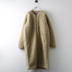 美品 ノースフェイス THE NORTH FACE PURPLE LABEL NAW2050N Wool Boa Fleece Field Long Coat  WS ベージュ／【2400015069319】のサムネイル