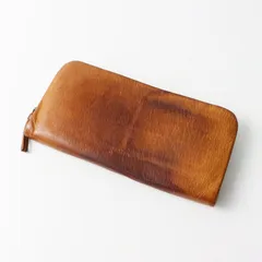 ゲンテン genten ゴートベーシック ラウンド長財布 チャ┃ロングウォレット 本革 山羊革【2400015072913】のサムネイル
