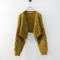 美品 2023AW ジャーナルスタンダードレサージュ JOURNAL STANDARD L'ESSAGE FOX CASHMERE Vネックプルオーバー/イエロー【2400014273908】 美品 2023AW ジャーナルスタンダードレサージュ JOURNAL STANDARD L