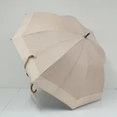 日傘 芦屋ロサブラン USED品 ミドルサイズ シャンパンベージュ ベージュ コンビカラー 完全遮光 Rose Blanc 55cm S4301のサムネイル