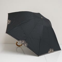 サンバリア100 完全遮光折日傘 USED美品 2段折 moku ブルー 2WAY