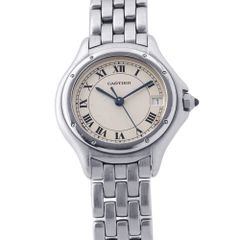 カルティエ パンテール LM 1ロウ 83083441 Cartier 腕時計 アイボリー
