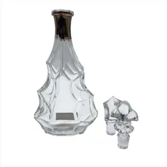 美品 Baccarat バカラ ブランデー デキャンタ ボトル 替え栓付き クリスタル インテリア 置物 クリアガラス c495のサムネイル
