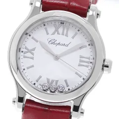 ショパール Chopard 278590-3001 ハッピースポーツ 3Pダイヤ クォーツ レディース _970937のサムネイル