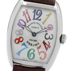 フランクミュラー FRANCK MULLER 7502QZ トノウ カーベックス カラードリーム クォーツ レディース 良品 _967172のサムネイル