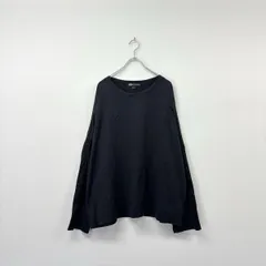 Y-3 ワイスリー Yohji Yamamoto ヨウジヤマモト カスタム ロゴ カットソー 長袖 ロンT BLACK ブラック 系 サイズ L 807-0020のサムネイル