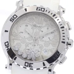ショパール Chopard 8499 ハッピースポーツ クロノグラフ スノーフレーク ダイヤ クォーツ メンズ _963259のサムネイル