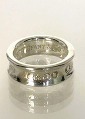 TIFFANY&CO. ティファニー ナローリング SV925 10号 - メルカリ