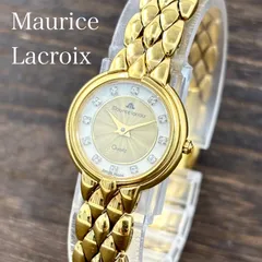 【稼働/未使用級】Maurice Lacroix/モーリスラクロア 腕時計 Calypso/カリプソ クォーツ 12P ギョーシェ文字盤 スイス製のサムネイル