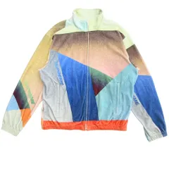 美品 Supreme シュプリーム 23SS Geo Velour Track Jacket Multi ジオ ベロア トラック ジャケット ブルゾン サイズS マルチカラー メンズ 古着 中古 USEDのサムネイル
