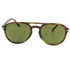 新品同様 Persol ペルソール EI profesor-sergio サングラス 3235-S アイウェア メガネ プラスチック べっ甲柄 55□20 145 ブラウン メンズ 古着 中古 USEDのサムネイル
