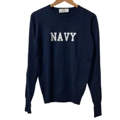 美品 uniform experiment ユニフォームエクスペリメント ジョンスメドレー コラボ NAVY ハイゲージニットセーター サイズ1 ネイビー メンズ 古着 中古 USEDのサムネイル