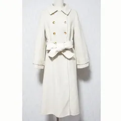 良品 Her lip to ハーリップトゥ Siena River Long Coat ダブルブレスト リバーコート 1224307084 サイズS エクリュ レディース 古着 中古 USEDのサムネイル