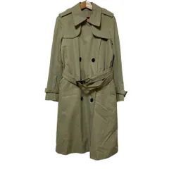 良品 DRESSTERIOR ドレステリア ベルデッド トレンチコート 36 ベージュ レディース 古着 中古 USEDのサムネイル