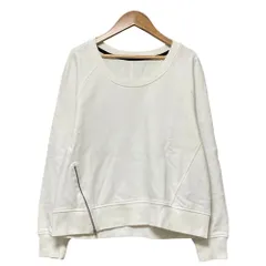 美品 DENHAM デンハム ABBEY SWEAT スウェットトレーナー S ホワイト レディース 古着 中古 USEDのサムネイル