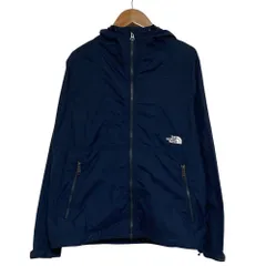 美品 THE NORTH FACE ノースフェイス コンパクトジャケット マウンテンパーカー NPW71830 サイズL ネイビー レディース 古着 中古 USEDのサムネイル