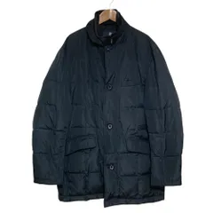 良品 Aquascutum アクアスキュータム レイヤード ダウンコート サイズ42 ブラック メンズ 古着 中古 USEDのサムネイル