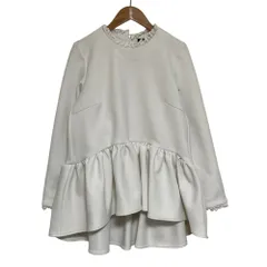 良品 TSURU By MARIKO OIKAWA ツルバイマリコオイカワ Eloise レースブラウス BL-2248150 サイズ34 ホワイト レディース 古着 中古 USEDのサムネイル
