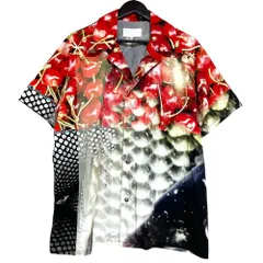 美品 Maison Margiela メゾンマルジェラ Cherry S/S チェリープリント 半袖 オープンカラー シャツ S29DL0170 サイズ48 マルチカラー レディース 古着 中古 USEDのサムネイル