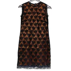 極美品 ドルチェ＆ガッバーナ 花柄 レース 切替 ワンピース 38 黒 ドルガバ 2026年最新】Dolce&Gabbana ドルチェ&ガッバーナ ブラックレース