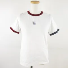 ニコルクラブ NICOLE CLUB 179/WG Tシャツ 半袖 ロゴ刺繍 白 F *A155のサムネイル