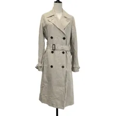 MARGARET HOWELL マーガレットハウエル リネン トレンチコート 2 ライトグレージュ レディース 古着 中古 USEDのサムネイル
