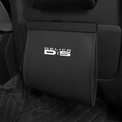デリカD:5 適用 車用ゴミ箱 マグネット式 デリカ D:5 用 ゴミ袋 袋付き スリム型 収納ケース 後部座席用 大容量 ゴミ入れ カー 用品 アクセサリー 防水 多機能 小物入れ 収納 便利グッズ(デリカD:5 対応,ブラック)ts