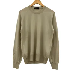 DOLCE&GABBANA(ドルチェアンドガッバーナ) 長袖セーター サイズ52 L メンズ - ベージュ クルーネックのサムネイル