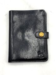 IL BISONTE 二つ折り財布 ブラック レザー - メルカリ
